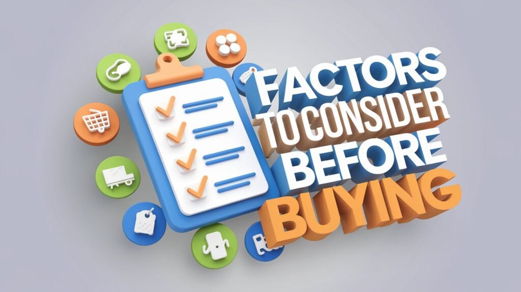 Factors to Consider Before Buying